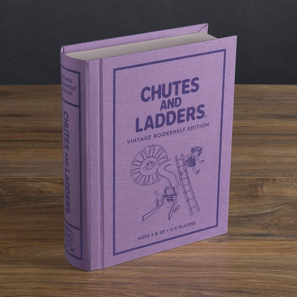 Chutes and Ladders Vintage Bookshelf Edition Board Game