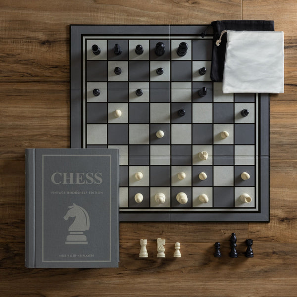 Chess Vintage Bookshelf Edition Board Game