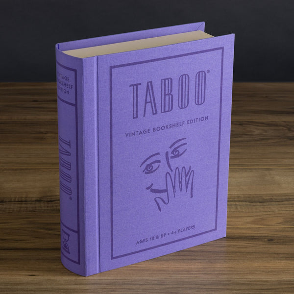 Taboo Vintage Bookshelf Edition Board Game