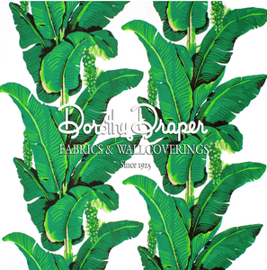 Dorothy Draper "Brazilliance Grove Stripe" Wallpaper