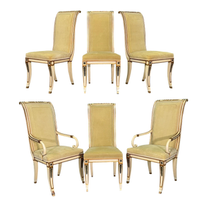 French Neoclassical Dining Chairs by Karges