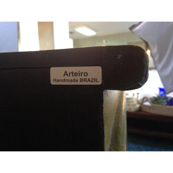 Artiero Brazil Hand-Painted Credenza label