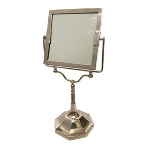 Vintage Square Chrome Vanity Mirror