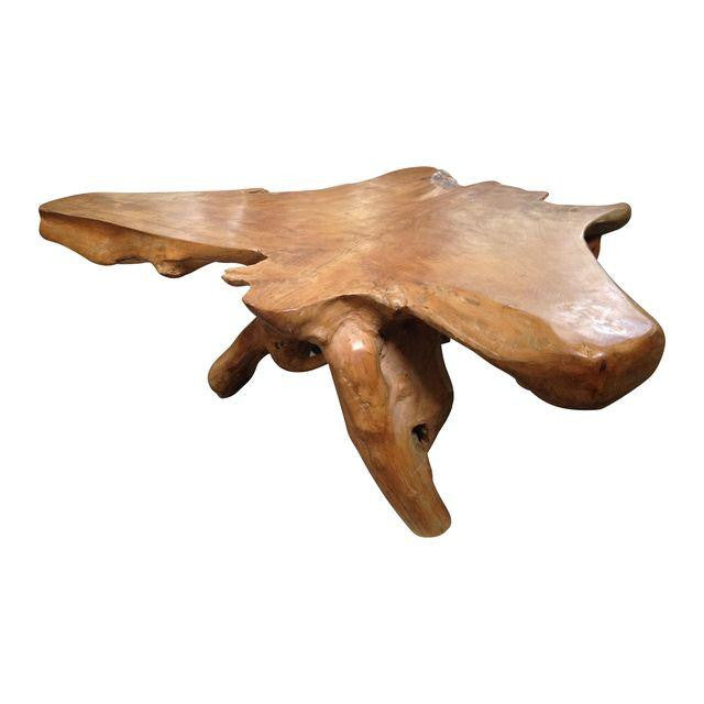 Vintage Teak Root Coffee Table