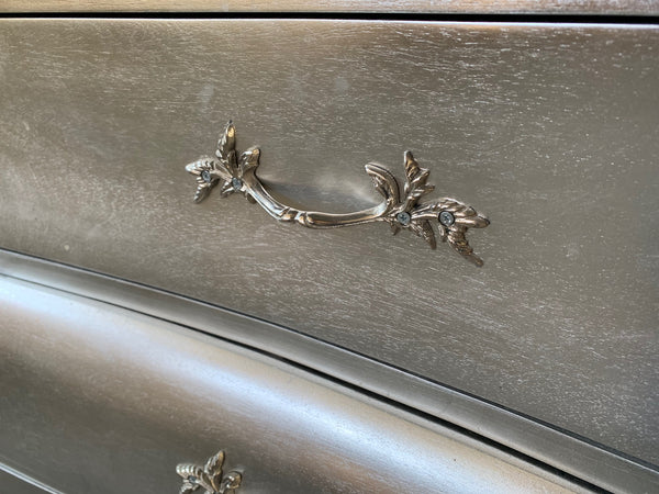 Silver Leaf French Rococo Dresser
