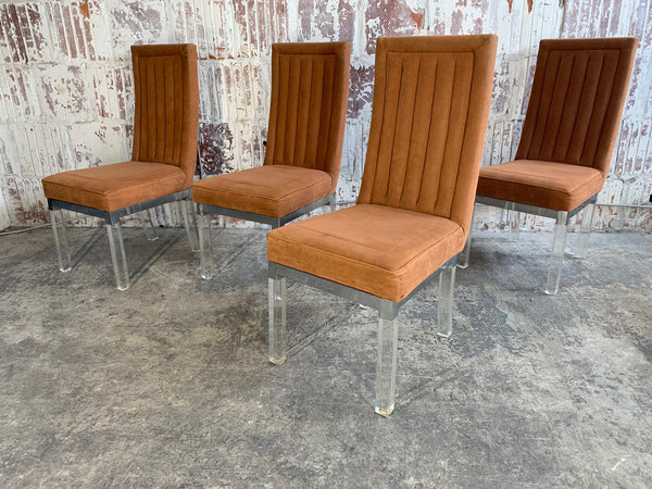 Set of 4 Upholstered Dining Chairs by Charles Hollis Jones
