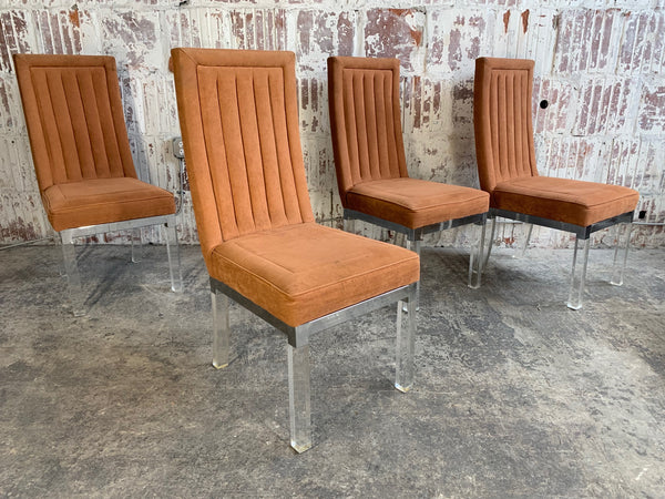 Set of 4 Upholstered Dining Chairs by Charles Hollis Jones