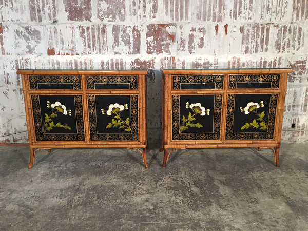 Pair of Vintage Asian Cabinets