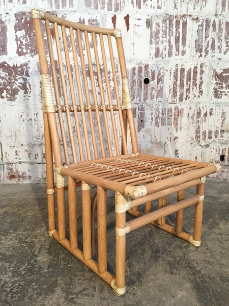 Kipp Stewart Bamboo Dining Chairs