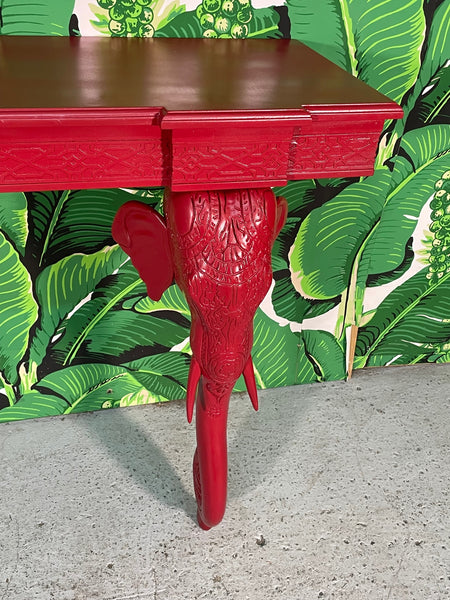 Elephant Wall Mount Console Table by Gampel Stoll lower view