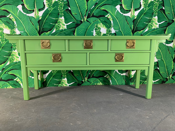 Chinoiserie Pagoda Console Table by Century Furniture