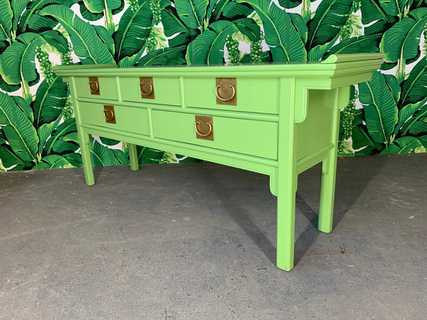 Chinoiserie Pagoda Console Table by Century Furniture