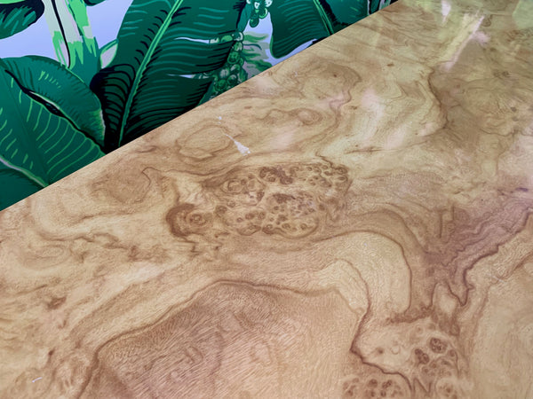Pace Collection Floating Burl Wood Credenza