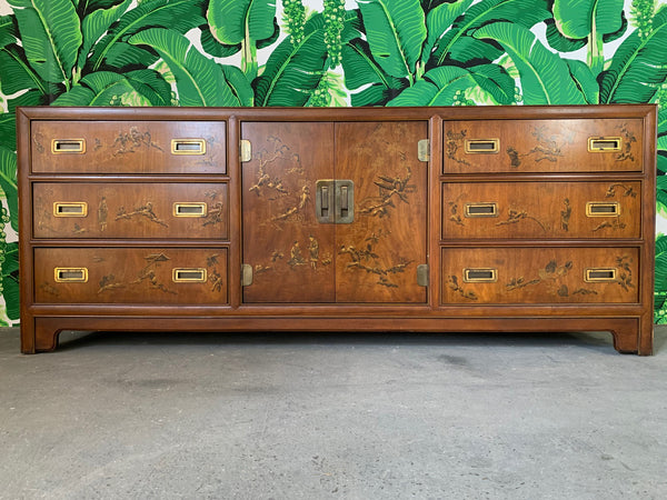 Asian Chinoiserie Dresser Dynasty by Heritage Furniture front view