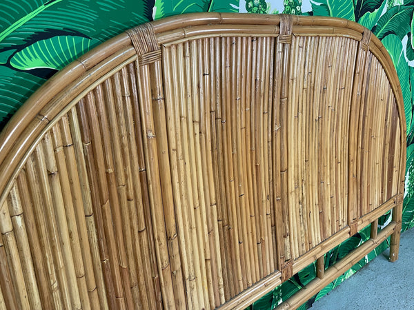 Rattan Bamboo King Size Headboard