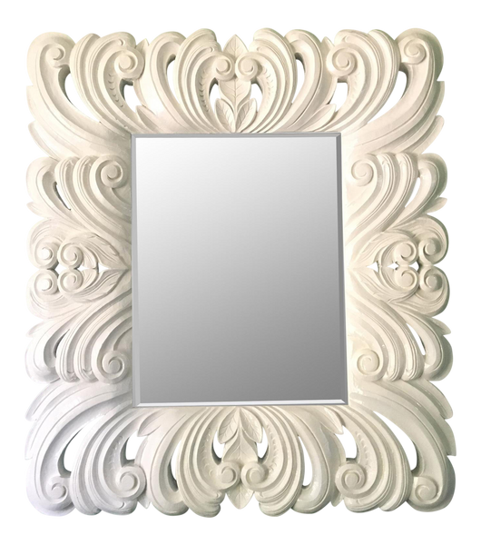 Baroque Framed Mirror in the Manner of Dorothy Draper