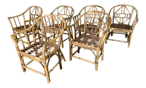 Brighton Pavilion Style Dining Chairs, Set of 6
