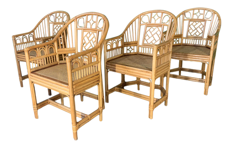 Brighton Pavilion Style Dining Chairs, Set of 4