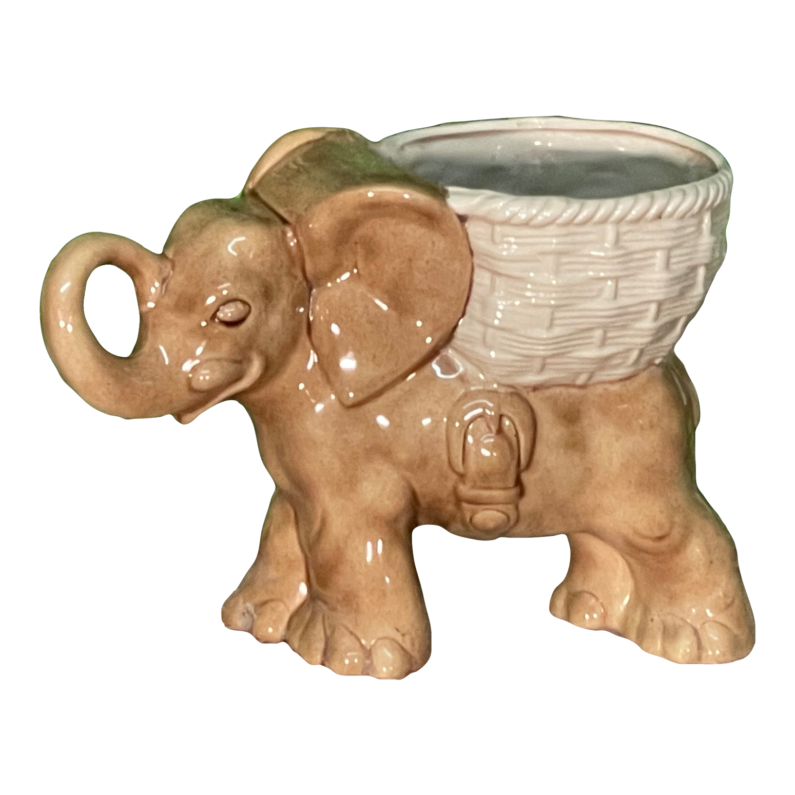 Ceramic Elephant Planter Cachepot