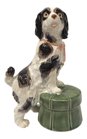 Ceramic Staffordshire Dog Figurine