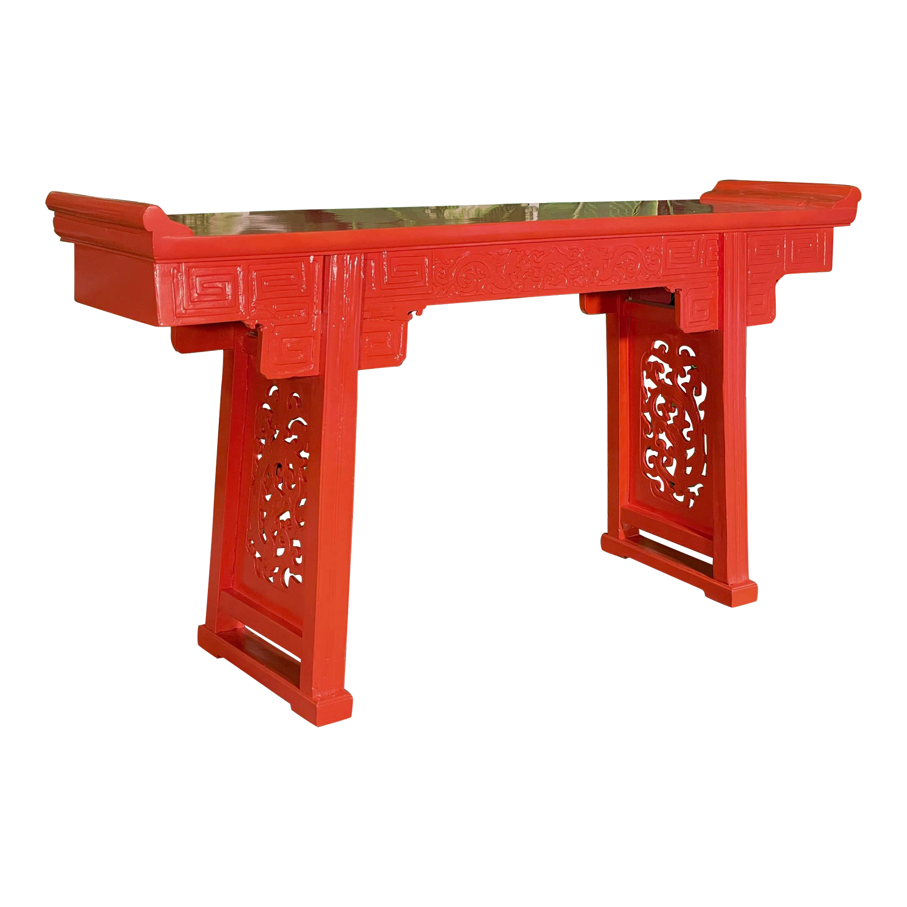 Chinese Carved Console Altar Table