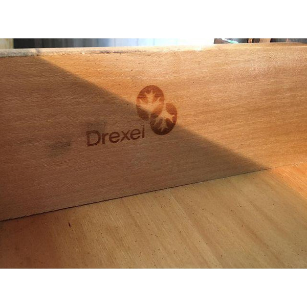 Vintage Drexel Accolade 10-Drawer Campaign Dresser