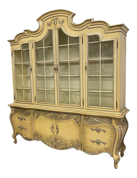 French Rococo Style China Cabinet by Romweber