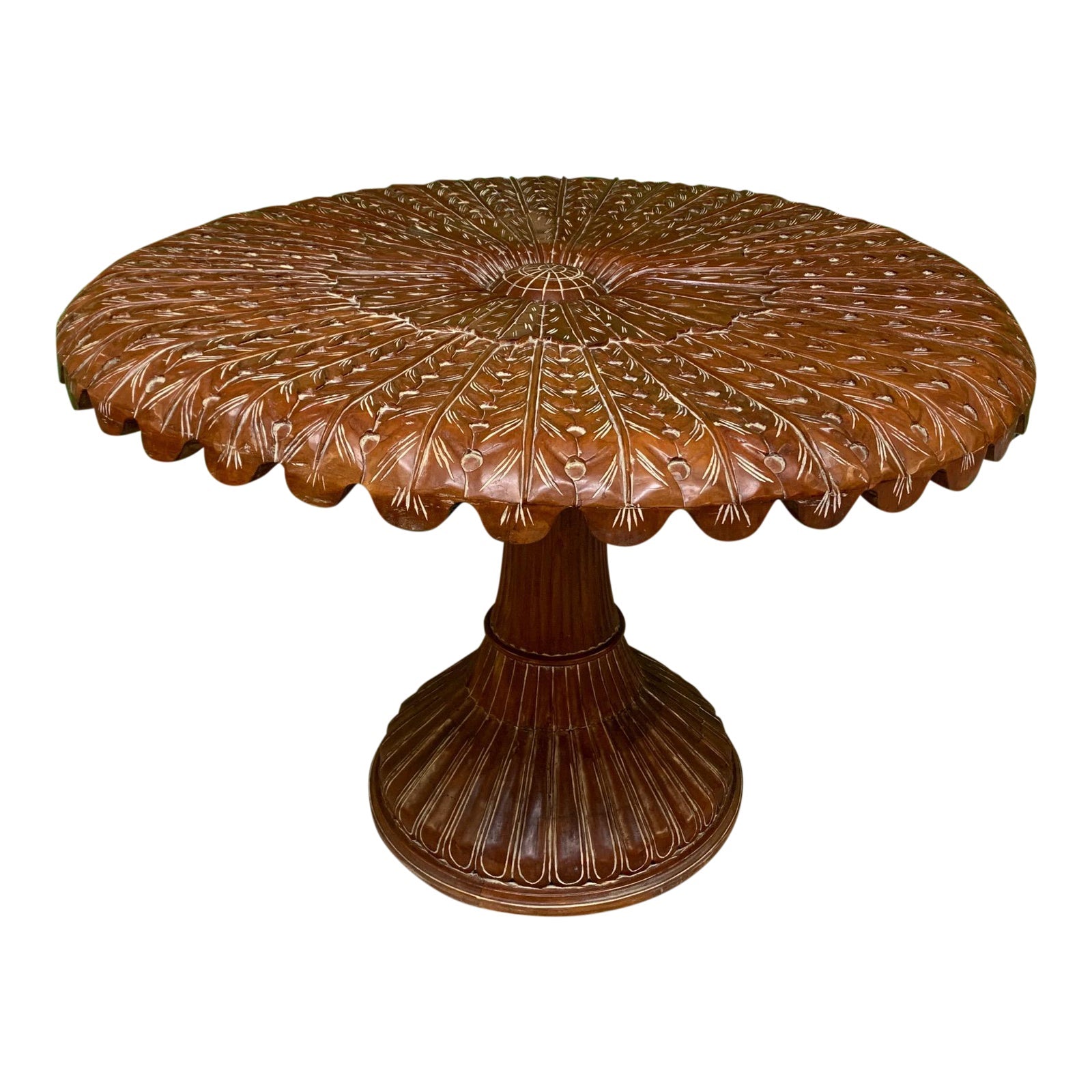 Hand Carved Venetian Grotto Table