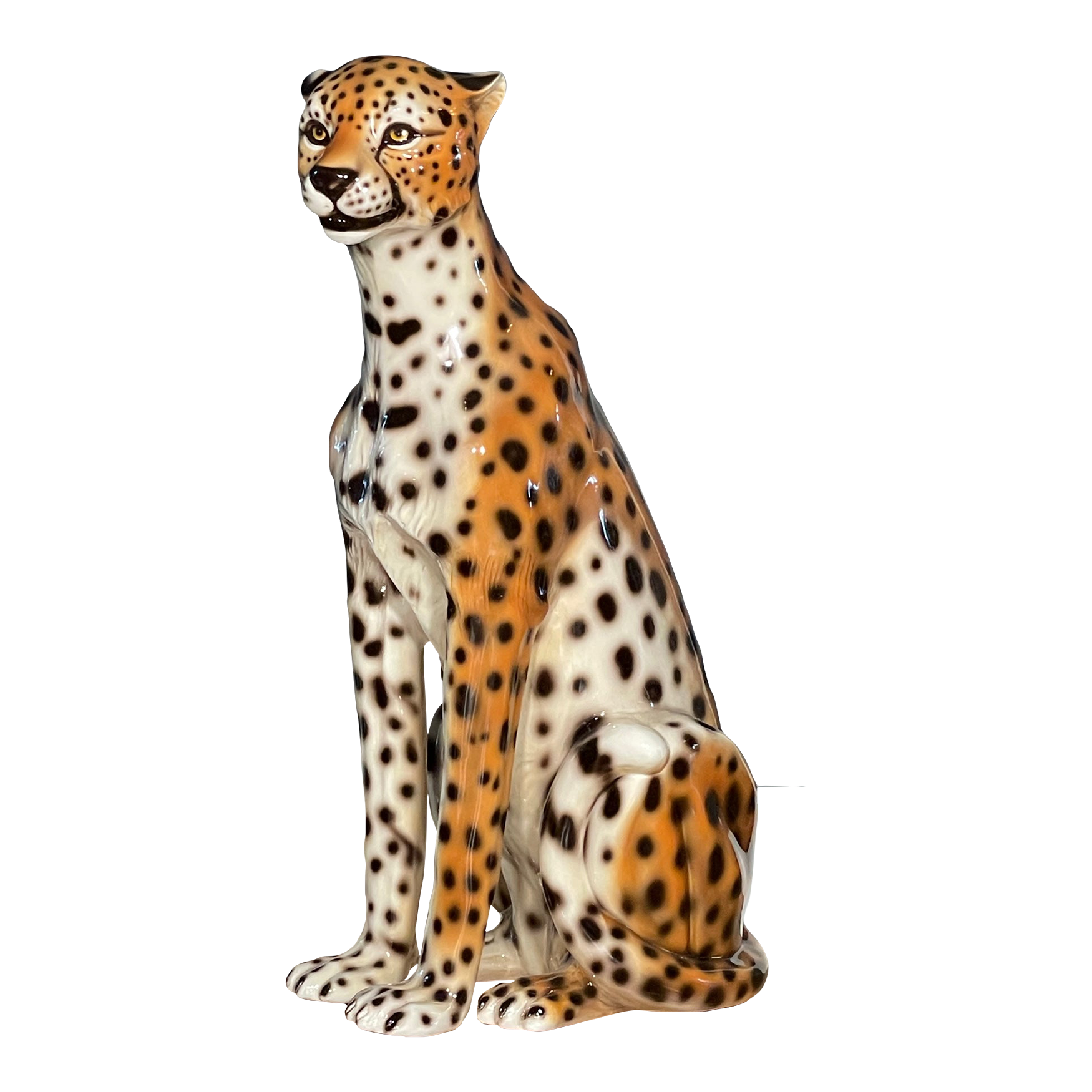 Intrada Italy Cheetah Statue - Distinctive Decor