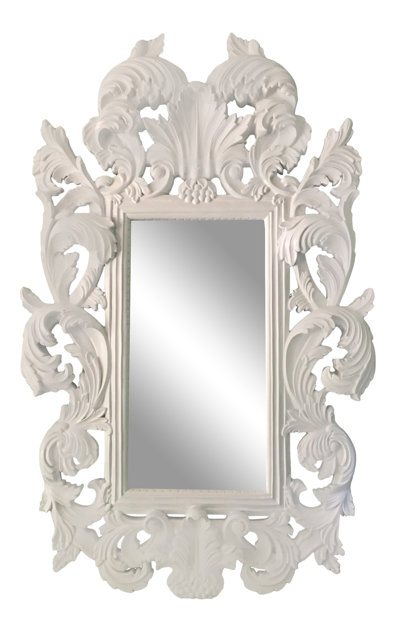 Large Baroque Framed Mirror in the Manner of Dorothy Draper