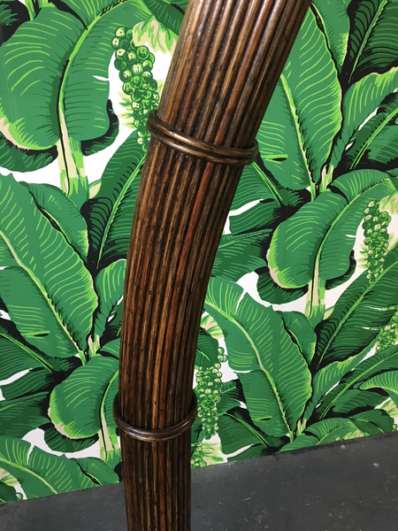 Mario Lopez Torres Rattan Palm Tree Floor Lamp