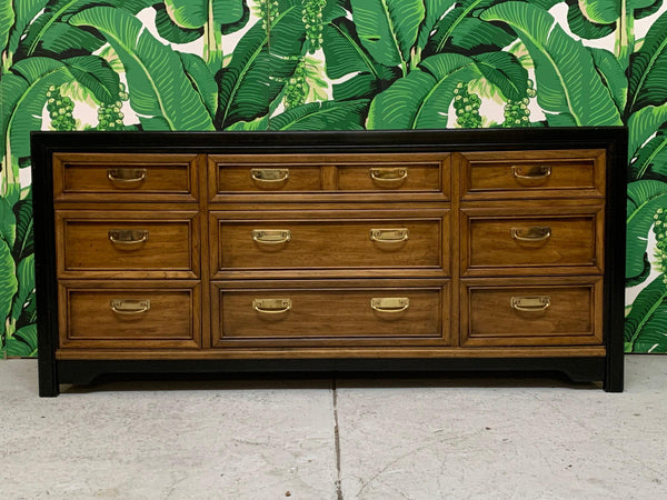 Thomasville Mid Century Two-Toned Triple Dresser