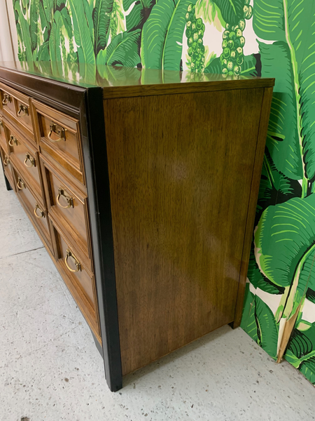 Thomasville Mid Century Two-Toned Triple Dresser