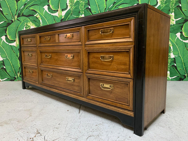 Thomasville Mid Century Two-Toned Triple Dresser