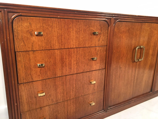 Vintage Art Deco 12-Drawer Dresser by Century